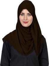 Load image into Gallery viewer, World of Scarfs Soft Chiffon Hijab Scarves Shawls Wraps for Wedding Evening Party Special Occasions Big Size 85 x 180 Cms - World of Scarfs