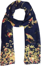 Load image into Gallery viewer, World of Shawls New Butterfly Print Ladies Celebrity Style Scarves Maxi, Scarf, Wrap, Sarong, shawls - World of Scarfs