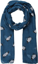 Load image into Gallery viewer, Unusual Cute Penguin Print Scarf Lightweight Women Large Size - World of Scarfs