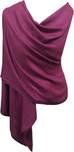 Load image into Gallery viewer, World of Shawls Pashmina To Go Unisex Extra Large Plain Pashmina Scarf Shawl Stole Wrap High Quality 100% Viscose - World of Scarfs
