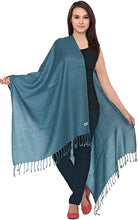 Load image into Gallery viewer, World of Shawls Luxurious Kashmiri 100% Fine Wool Pashmina Shawl Wrap Scarf - World of Scarfs