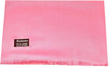 Load image into Gallery viewer, World of Shawls Satin Sateen Shawl Wrap Stole Wedding Occasion Bridesmaid Prom Event - World of Scarfs