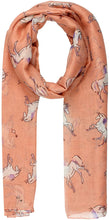 Load image into Gallery viewer, World of Shawls Women Scarf Horses Print Design Ladies Scarves Shawl Wrap Maxi Scarf Sarong - World of Scarfs