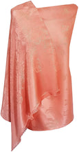 Load image into Gallery viewer, World of Shawls Shimmery Butterfly Lightweight Silky Pashmina Feel Shawl Wrap Stole - World of Scarfs