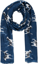 Load image into Gallery viewer, New ladies Puppy Dog Print Scarf Springer Spaniel Dog Scarf Lovely Soft Print Fashion Scarf Wrap Shawl Maxi Sarong - World of Scarfs