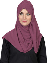 Load image into Gallery viewer, World of Scarfs Soft Chiffon Hijab Scarves Shawls Wraps for Wedding Evening Party Special Occasions Big Size 85 x 180 Cms - World of Scarfs