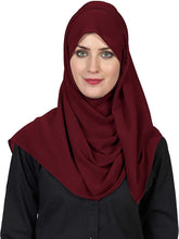 Load image into Gallery viewer, World of Scarfs Soft Chiffon Hijab Scarves Shawls Wraps for Wedding Evening Party Special Occasions Big Size 85 x 180 Cms - World of Scarfs