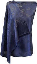 Load image into Gallery viewer, World of Shawls Shimmery Butterfly Lightweight Silky Pashmina Feel Shawl Wrap Stole - World of Scarfs