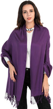 Load image into Gallery viewer, World of Shawls Ultra Smooth Cashmere Feel Soft Pashmina Style Wrap Scarf - World of Scarfs