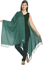 Load image into Gallery viewer, World of Shawls Luxurious Kashmiri 100% Fine Wool Pashmina Shawl Wrap Scarf - World of Scarfs