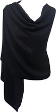 Load image into Gallery viewer, World of Shawls Pashmina To Go Unisex Extra Large Plain Pashmina Scarf Shawl Stole Wrap High Quality 100% Viscose - World of Scarfs