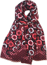 Load image into Gallery viewer, Winter Scarfs for Women Ladies Shawl Wrap Stole - Black Navy Blue Mustard Coffee Brown Maroon by World of Shawls - World of Scarfs