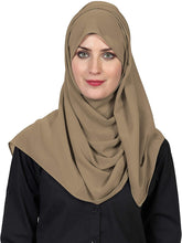 Load image into Gallery viewer, World of Scarfs Soft Chiffon Hijab Scarves Shawls Wraps for Wedding Evening Party Special Occasions Big Size 85 x 180 Cms - World of Scarfs