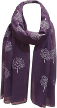 Load image into Gallery viewer, World of Shawls Mulberry Tree Scarf Shawl Wrap Soft Warm - World of Scarfs
