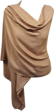 Load image into Gallery viewer, World of Shawls Pashmina To Go Unisex Extra Large Plain Pashmina Scarf Shawl Stole Wrap High Quality 100% Viscose - World of Scarfs