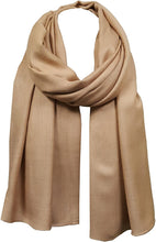 Load image into Gallery viewer, World of Shawls Pashmina To Go Unisex Extra Large Plain Pashmina Scarf Shawl Stole Wrap High Quality 100% Viscose - World of Scarfs