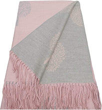 Load image into Gallery viewer, World of Shawls WINTER WARMER Reversible Thick Long Mulberry Tree Print Fashion Scarf Blanket Wrap - World of Scarfs