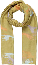 Load image into Gallery viewer, Giraffe Animal Print Women's Scarf Shawl Wrap By World of Scarfs - World of Scarfs
