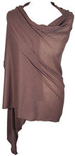 Load image into Gallery viewer, Ladies Jersey Scarf Wrap Stole Warm Soft Stretchy - World of Scarfs