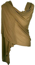 Load image into Gallery viewer, Ladies Jersey Scarf Wrap Stole Warm Soft Stretchy - World of Scarfs