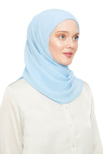 Load image into Gallery viewer, World of Shawls Ready To Go Instant Hijab for Ladies Girls Women Premium Quality Chiffon Scarf Scarf With Attached Jersey Under Ninja Cap - World of Shawls