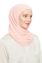 Load image into Gallery viewer, World of Shawls Ready To Go Instant Hijab for Ladies Girls Women Premium Quality Chiffon Scarf Scarf With Attached Jersey Under Ninja Cap - World of Shawls