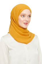 Load image into Gallery viewer, World of Shawls Ready To Go Instant Hijab for Ladies Girls Women Premium Quality Chiffon Scarf Scarf With Attached Jersey Under Ninja Cap - World of Shawls
