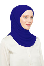 Load image into Gallery viewer, World of Shawls Ready To Go Instant Hijab for Ladies Girls Women Premium Quality Chiffon Scarf Scarf With Attached Jersey Under Ninja Cap - World of Shawls
