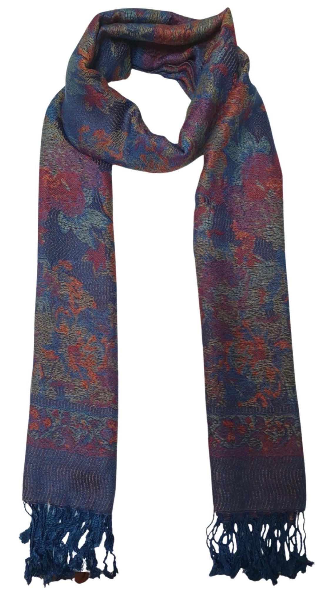 GFM Echarpe de style pashmina S1 2056 TX Turquoise GFM Echarpe de style pashmina S1 2056 TX Turquoise