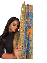 Load image into Gallery viewer, Wedding Chunri multi color Dupatta Big Size - World of Shawls
