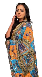 Wedding Chunri multi color Dupatta Big Size - World of Shawls
