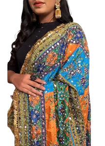 Wedding Chunri multi color Dupatta Big Size - World of Shawls