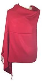 WINTER WARMER!!! Luxury Women's Ultra Smooth Cashmere Feel Shawl Scarf Wrap Stole Blanket Pashmina Style Luxuriously Warm and Super Soft - World of Scarfs