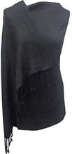 Load image into Gallery viewer, World of Shawls Ladies Floral Paisley Bordered Pashmina Feel Shawl Scarf Wrap Stole Luxuriously Warm Soft and Silky Touch - World of Scarfs
