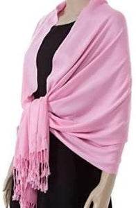 NEW HIGH QUALITY SILKY CASHMERE FEEL PASHMINA SHAWL/SCARF/WRAP - World of Scarfs