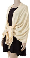 Load image into Gallery viewer, NEW HIGH QUALITY SILKY CASHMERE FEEL PASHMINA SHAWL/SCARF/WRAP - World of Scarfs
