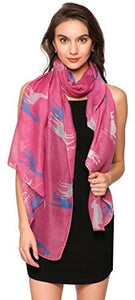 Giraffe Animal Print Women's Scarf Shawl Wrap By World of Scarfs - World of Scarfs