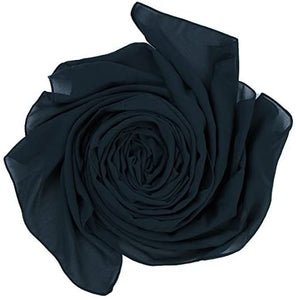 World of Shawls Ladies Chic Breezy Flowing Bubble Chiffon Scarf Stole Wedding Party Occasion Prom - World of Scarfs
