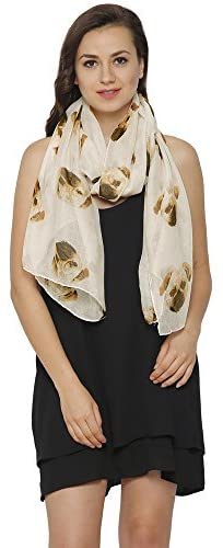 World of Shawls Ladies Girls Pug Dog Puppy Pugs Scarf Neck Wrap Shawl Soft Fashion London - World of Scarfs