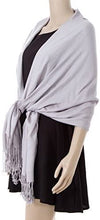 Load image into Gallery viewer, NEW HIGH QUALITY SILKY CASHMERE FEEL PASHMINA SHAWL/SCARF/WRAP - World of Scarfs
