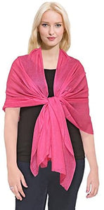 Luxurious Wool & Cashmere Pashmina Shawl Wrap Scarf - World of Scarfs