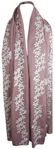 World of Shawls SEASONAL SPECIAL Glitter Sparkle Stardust and Floral Embroidered Scarf Scarves Maxi Wrap - World of Scarfs