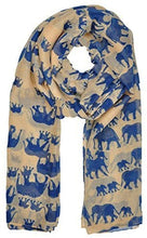 Load image into Gallery viewer, World of Shawls Ladies Womens Elephant Print Scarf Wraps Shawl Soft Scarves Sarong - World of Scarfs

