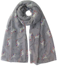 Load image into Gallery viewer, World of Shawls Women Scarf Horses Print Design Ladies Scarves Shawl Wrap Maxi Scarf Sarong - World of Scarfs
