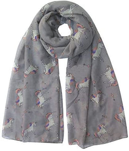 World of Shawls Women Scarf Horses Print Design Ladies Scarves Shawl Wrap Maxi Scarf Sarong - World of Scarfs