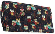 Load image into Gallery viewer, World of Shawls UK Seller!!! New Ladies Women&#39;s Owl on Branch Print Scarf Scarves Maxi Wrap Sarong shawl - World of Scarfs
