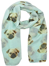 Load image into Gallery viewer, World of Shawls Pug Dog, Dachshund Dogs, Spaniel Dog, Jack Russell Print Scarf - All Seasons Lovely Soft Scarf Wraps Shawl Scarves - World of Scarfs

