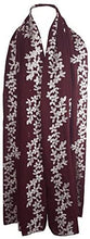 Load image into Gallery viewer, World of Shawls SEASONAL SPECIAL Glitter Sparkle Stardust and Floral Embroidered Scarf Scarves Maxi Wrap - World of Scarfs
