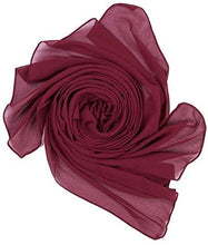 Load image into Gallery viewer, World of Shawls Ladies Chic Breezy Flowing Bubble Chiffon Scarf Stole Wedding Party Occasion Prom - World of Scarfs
