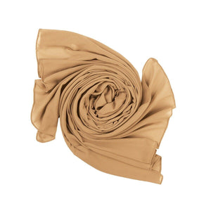 Chiffon Scarf Hijab Wraps Shawl Maxi Plain Premium Quality Size 85cm x 180cm - World of Scarfs